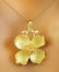 Authentic Tiffany&Co 18K Yellow Gold Flower Necklace