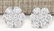 2.30 CTW Natural Diamond Earrings 18K Solid White Gold