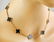 Authentic Van Cleef Alhabra 18K Yellow Gold Onyx - 2