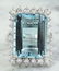 28.80 Carat Aquamarine 18K White Gold Diamond Ring