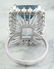 28.80 Carat Aquamarine 18K White Gold Diamond Ring - 3