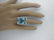 28.80 Carat Aquamarine 18K White Gold Diamond Ring - 5