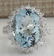 9.04 CTW Natural Aquamarine And Diamond Ring In 18K
