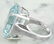 19.61 Carat Aquamarine 18K White Gold Diamond Ring - 6