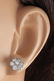 2.00 CTW Natural Diamond Earrings 18K Solid White Gold - 3