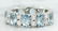 4.45 Carat Aquamarine 18k White Gold Diamond Ring