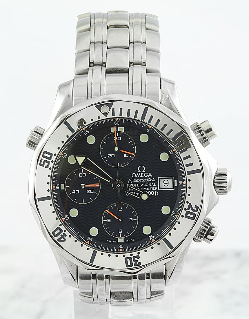 Authentic Omega Seamaster 300M Watch: Stainless Steel Total Watch Weight: 198.9 Grams Face Measures: 41.45 Millimeter SKU: [600914]