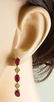 2.65 Carat Ruby 18K Yellow Gold Diamond Earrings - 4