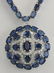 57.24Carat Natural Blue Sapphire And Diamond Necklace