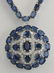57.24Carat Natural Blue Sapphire And Diamond Necklace
