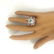 8.03 CTW Natural Aquamarine, Sapphire 18K Solid White - 6