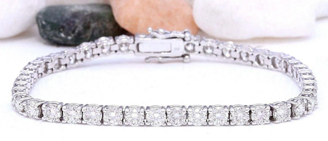 1.50 CTW Natural Diamond 14K Solid White Gold Bracelet: 1.50 CTW Natural Diamond 14K Solid White Gold Bracelet Manufacturer's Suggested Retail Price: $ 6000.00 1.50 Carat Natural Diamond 14K Solid White Gold Bracelet Item Type: Bracelet Item Style: Tennis 