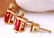 1.76 CTW Natural Ruby 14K Solid Yellow Gold Diamond - 3