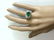5.08 CTW Natural Emerald And Diamond Ring In 14k White - 4