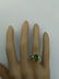 2.26 CTW Peridot 18K White Gold Diamond Ring - 5