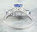 2.87 CTW Tanzanite 18K White Gold Diamond Ring - 3