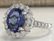 4.68 CTW Natural Blue Tanzanite And Diamond Ring 18K - 2