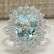7.03 CTW Natural Aquamarine And Diamond Ring In 18K