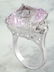 23.75 CTW Kunzite 14K White Gold Diamond Ring - 3