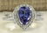 2.94 CTW Natural Blue Tanzanite And Diamond Ring 14K