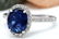 4.27 CTW Natural Ceylon Sapphire 18K Solid White Gold - 2