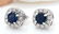 2.13 CTW Natural Ceylon Sapphire 18K Solid White Gold - 2