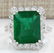 6.94 CTW Natural Colombian Emerald And Diamond Ring In