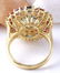 9.36 CTW Natural Aquamarine, Sapphire 18K Solid Yellow - 3