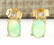 1.60 CTW Natural Opal And Diamond Earrings 18K Solid