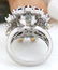 8.03 CTW Natural Aquamarine, Sapphire 18K Solid White - 4