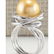 0.60 CTW Natural 13.47mm Gold South Sea Pearl Diamond - 3