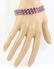 43.00 CTW Ruby 18K White Gold Diamond Bracelet - 4