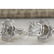 0.55 CTW Natural Diamond Earrings 18K Solid White Gold - 2