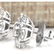 2.30 CTW Natural Diamond Earrings 18K Solid White Gold - 2
