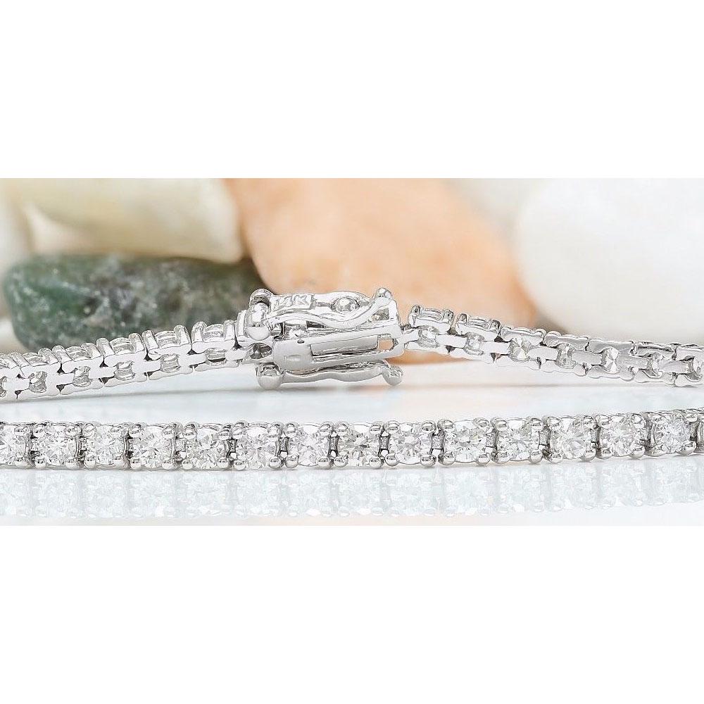 3.25 CTW Natural Diamond 14K Solid White Gold Bracelet: 3.25 CTW Natural Diamond 14K Solid White Gold Bracelet Manufacturer's Suggested Retail Price: $ 9350.00 3.25 Carat Natural Diamond 14K Solid White Gold Bracelet Item Type: Bracelet Item Style: Tennis 