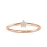 0.02CT Natural Diamond 14K Rose Gold Ring