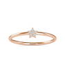 0.02CT Natural Diamond 14K Rose Gold Ring