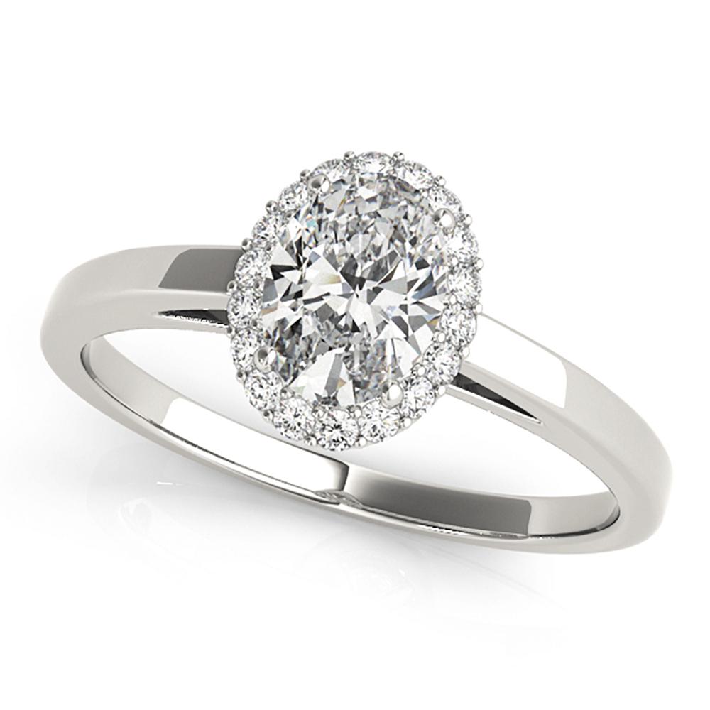 Natural 0.89 CTW Diamond Engagement Ring 14K White Gold: Natural 0.89 CTW Diamond Engagement Ring 14K White Gold Manufacturer's Suggested Retail Price: $ 9000.00 Product Type: Engagement Ring Stone1 Type: 1 Diamond @ 0.75 CTW Stone1 Color: G Stone1 Clarity:
