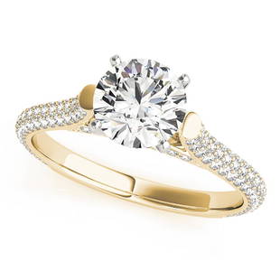 Natural 1.6 CTW Diamond Engagement Ring 18K Yellow Gold: Natural 1.6 CTW Diamond Engagement Ring 18K Yellow Gold Manufacturer's Suggested Retail Price: $ 21500.00 Product Type: Engagement Ring Stone1 Type: 1 Diamond @ 1 CTW Stone1 Color: G Stone1