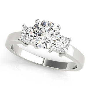 Natural 1.95 CTW Diamond Engagement Ring 14K White Gold: Natural 1.95 CTW Diamond Engagement Ring 14K White Gold Manufacturer's Suggested Retail Price: $ 20500.00 Product Type: Engagement Ring Stone1 Type: 1 Diamond @ 0.95 CTW Stone1 Color: G Stone1