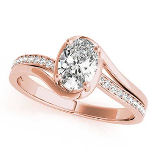 Natural 1.35 CTW Diamond Engagement Ring 14K Rose Gold: Natural 1.35 CTW Diamond Engagement Ring 14K Rose Gold Manufacturer's Suggested Retail Price: $ 24900.00 Product Type: Engagement Ring Stone1 Type: 1 Diamond @ 1.25 CTW Stone1 Color: G Stone1