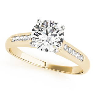 Natural 1.1 CTW Diamond Engagement Ring 18K Yellow Gold: Natural 1.1 CTW Diamond Engagement Ring 18K Yellow Gold Manufacturer's Suggested Retail Price: $ 20600.00 Product Type: Engagement Ring Stone1 Type: 1 Diamond @ 1 CTW Stone1 Color: G Stone1