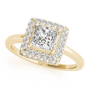 Natural 0.97 CTW Diamond Engagement Ring 14K Yellow Gold: Natural 0.97 CTW Diamond Engagement Ring 14K Yellow Gold Manufacturer's Suggested Retail Price: $ 9200.00 Product Type: Engagement Ring Stone1 Type: 1 Diamond @ 0.75 CTW Stone1 Color: G Stone1