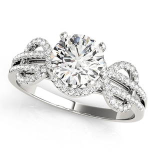Natural 1.24 CTW Diamond Engagement Ring 18K White Gold: Natural 1.24 CTW Diamond Engagement Ring 18K White Gold Manufacturer's Suggested Retail Price: $ 20800.00 Product Type: Engagement Ring Stone1 Type: 1 Diamond @ 1 CTW Stone1 Color: G Stone1