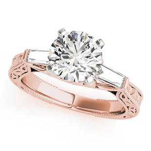 Natural 1.32 CTW Diamond Engagement Ring 18K Rose Gold: Natural 1.32 CTW Diamond Engagement Ring 18K Rose Gold Manufacturer's Suggested Retail Price: $ 21600.00 Product Type: Engagement Ring Stone1 Type: 1 Diamond @ 1 CTW Stone1 Color: G Stone1 Clarity:
