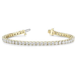 Natural 2.91 CTW Diamond Bracelet 18K Yellow Gold: Natural 2.91 CTW Diamond Bracelet 18K Yellow Gold Manufacturer's Suggested Retail Price: $7100.00 Product Type: Diamond Bracelet Stone1 Type: 71 Diamonds @ 2.91 CTW Stone1 Color: G Stone1 Clarity: