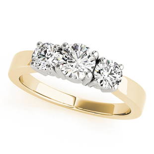 Natural 1 CTW Diamond Engagement Ring 18K Yellow Gold: Natural 1 CTW Diamond Engagement Ring 18K Yellow Gold Manufacturer's Suggested Retail Price: $ 5600.00 Product Type: Engagement Ring Stone1 Type: 1 Diamond @ 0.5 CTW Stone1 Color: G Stone1 Clarity: