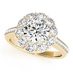 Natural 2.47 CTW Diamond Engagement Ring 14K Yellow Gold: Natural 2.47 CTW Diamond Engagement Ring 14K Yellow Gold Manufacturer's Suggested Retail Price: $ 40600.00 Product Type: Engagement Ring Stone1 Type: 1 Diamond @ 1.5 CTW Stone1 Color: G Stone1