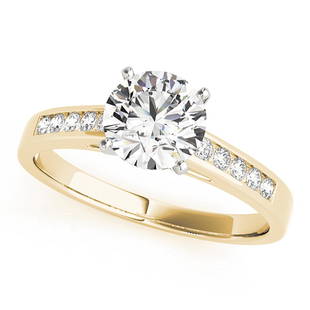 Natural 1.5 CTW Diamond Engagement Ring 14K Yellow Gold: Natural 1.5 CTW Diamond Engagement Ring 14K Yellow Gold Manufacturer's Suggested Retail Price: $ 20900.00 Product Type: Engagement Ring Stone1 Type: 1 Diamond @ 1 CTW Stone1 Color: G Stone1