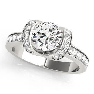 Natural 2.02 CTW Diamond Engagement Ring 18K White Gold: Natural 2.02 CTW Diamond Engagement Ring 18K White Gold Manufacturer's Suggested Retail Price: $ 40300.00 Product Type: Engagement Ring Stone1 Type: 1 Diamond @ 1.5 CTW Stone1 Color: G Stone1